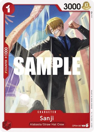 Sanji (007) (OP04-007) - Royaumes d'intrigue 