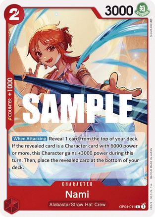 Nami (OP04-011) - Royaumes d'intrigue 