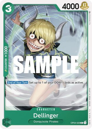 Dellinger (OP04-029) - Royaumes d'intrigue 