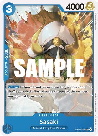 Sasaki (OP04-048) - Royaumes d'intrigue 