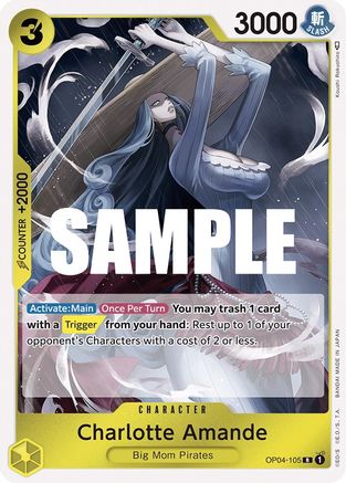 Charlotte Amande (OP04-105) - Royaumes d'Intrigue Foil 