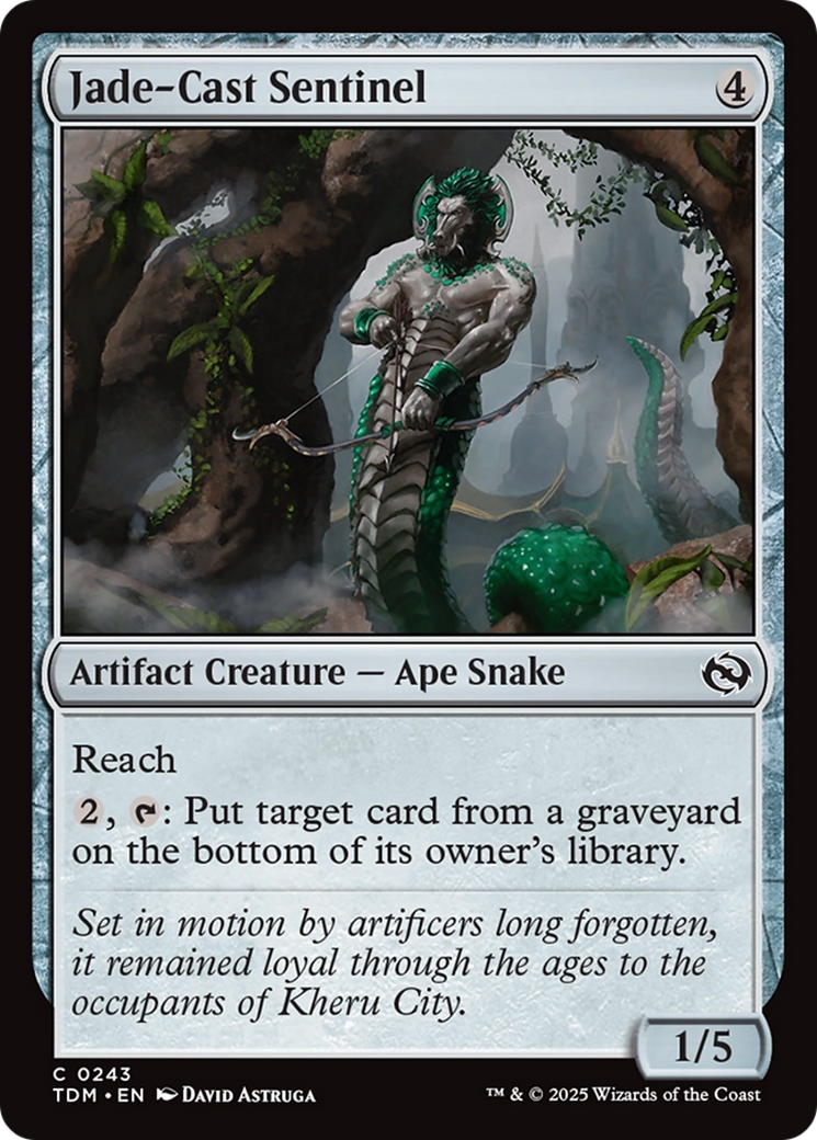 Sentinelle en Jade (TDM-243) - Tarkir : Tempête de Dragons