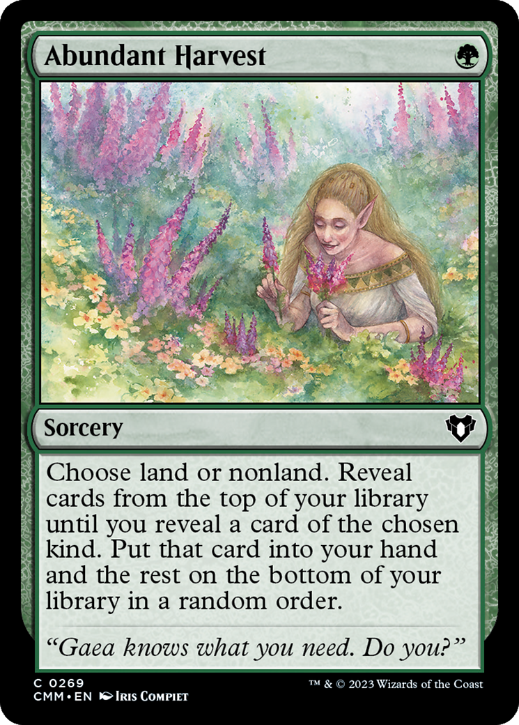 Récolte abondante (CMM-269) - Commander Masters 