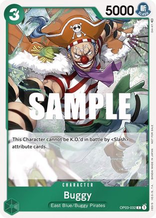 Buggy (Dash Pack) (OP03-032) - Royaumes de l'Intrigue Foil 