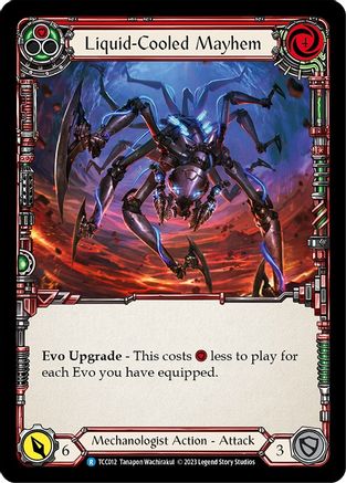 Mayhem à refroidissement liquide (rouge) (TCC012) - Tour de table : TCCxLSS 