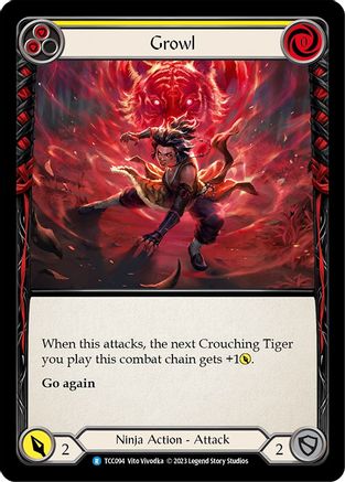 Growl (Jaune) (TCC094) - Tour de table : TCCxLSS 