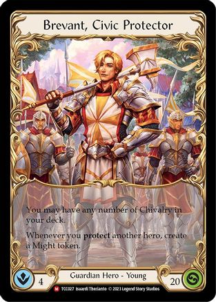 Brevant, protecteur civique (TCC027) - Tour de table : TCCxLSS Rainbow Foil 