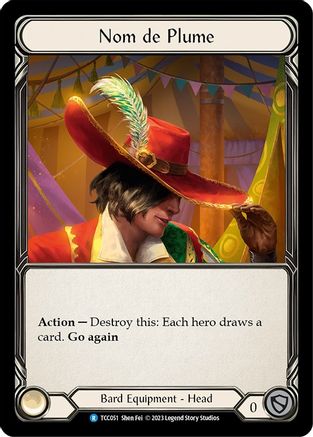 Nom de plume (TCC051) - Tour de table : TCCxLSS 