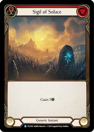 Sceau de réconfort (rouge) (TCC059) - Tour de table : TCCxLSS 