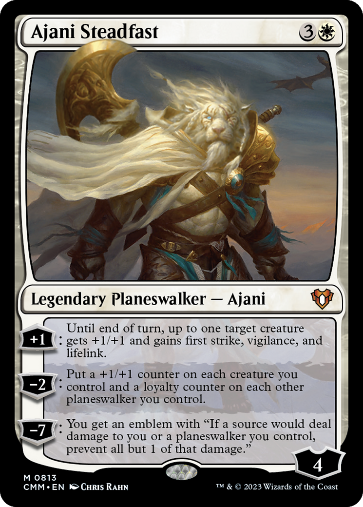 Ajani Steadfast (CMM-813) - Commandant Masters 
