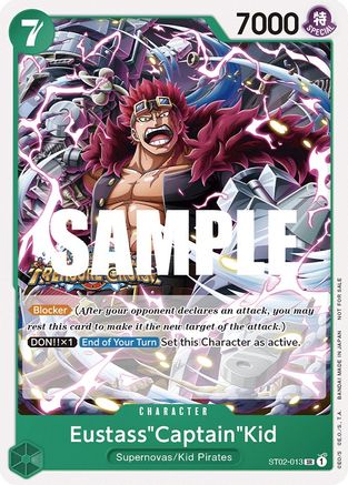 Eustass « Captain » Kid (Pack Tournoi Vol. 5) (ST02-013) - Cartes promotionnelles One Piece 