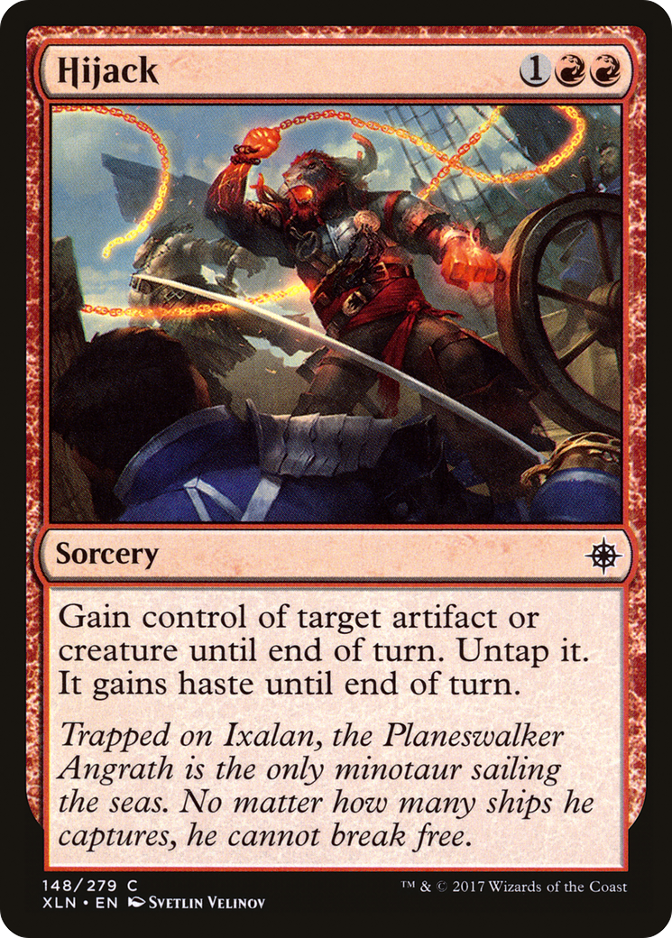 Hijack (XLN-148) - Ixalan Foil