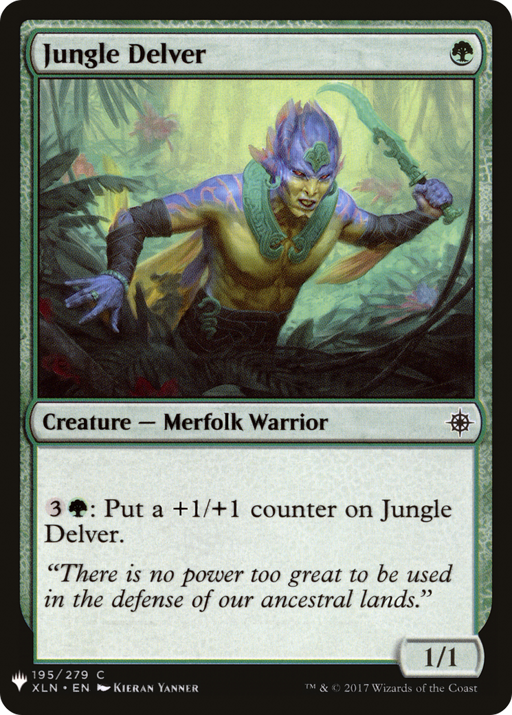 Jungle Delver (LIST-XLN-195) - The List