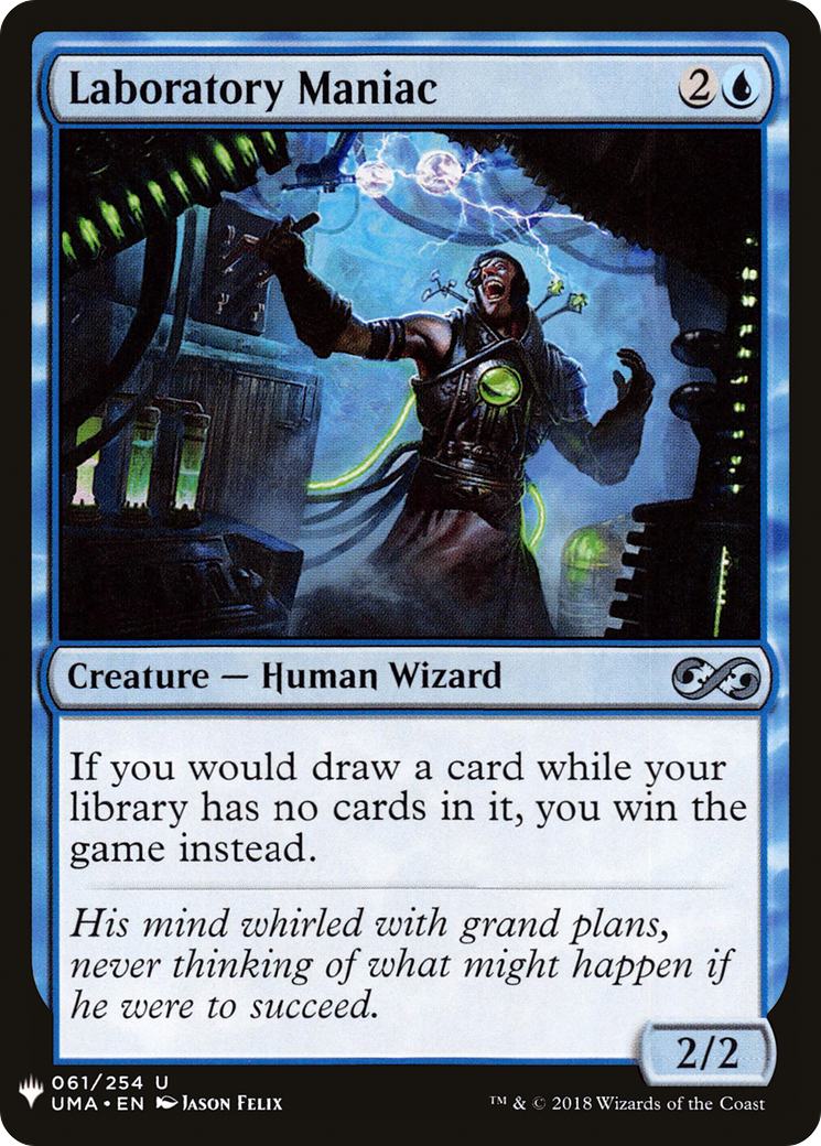 Laboratory Maniac (UMA) (LIST-UMA-61) - The List