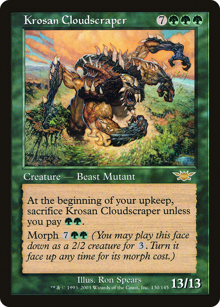 Gratte-nuages ​​Krosan (LGN-130) - Legions Foil