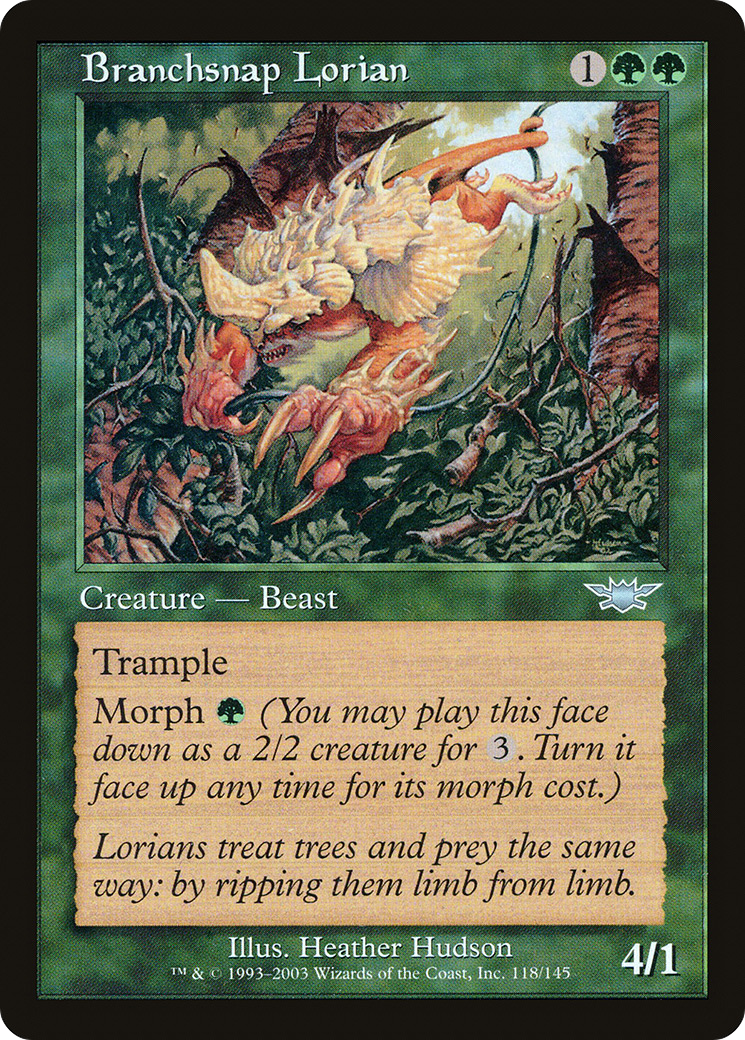 Lorian Branchsnap (LGN-118) - Legions Foil 