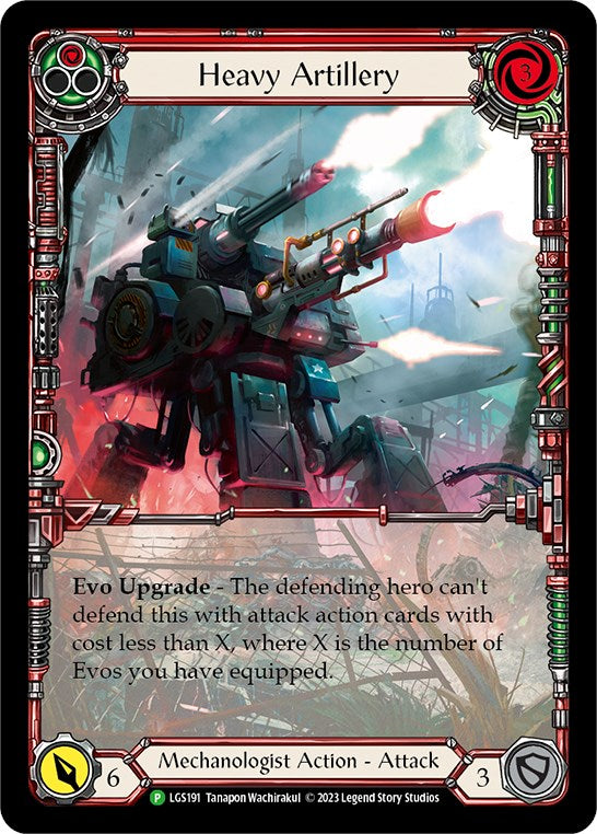 Heavy Artillery (Red) - LGS191