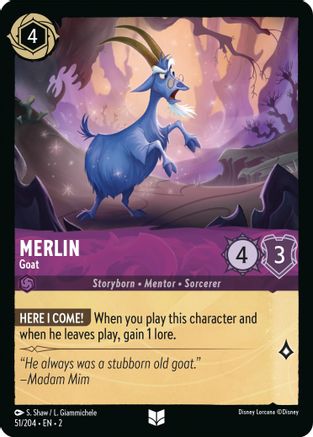 Merlin - Chèvre (51/204) - L'Ascension des Fils du Déluge 