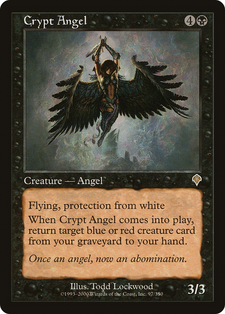 Crypt Angel (INV-097) - Invasion Foil 