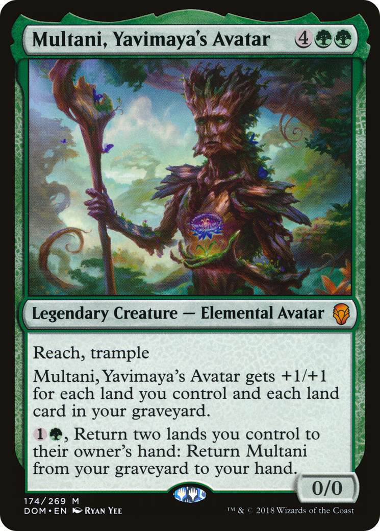 Multani, l'avatar de Yavimaya (DOM-174) - Dominaria
