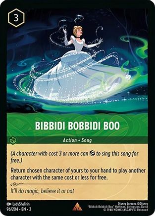 Bibbidi Bobbidi Boo (96/204) - L'Ascension du Froid Né du Déluge 