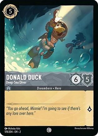 Donald Duck - Plongeur sous-marin (178/204) - La montée du déluge 