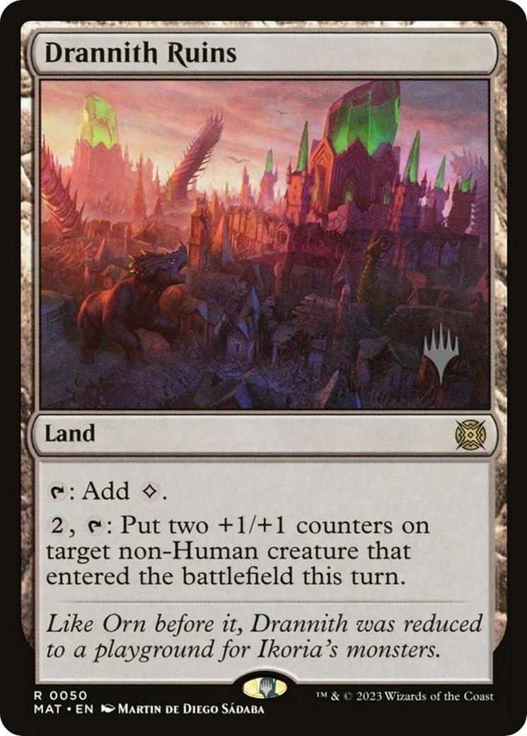 Drannith Ruins (PPLCI-50P) - March of the Machine: The Aftermath Promos