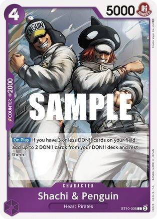 Shachi et le Pingouin (ST10-008) - Ultra Deck : Les Trois Capitaines en Folie 