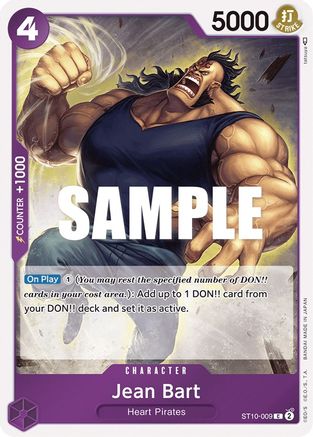 Jean Bart (ST10-009) - Ultra Deck : Les Trois Capitaines Foil 
