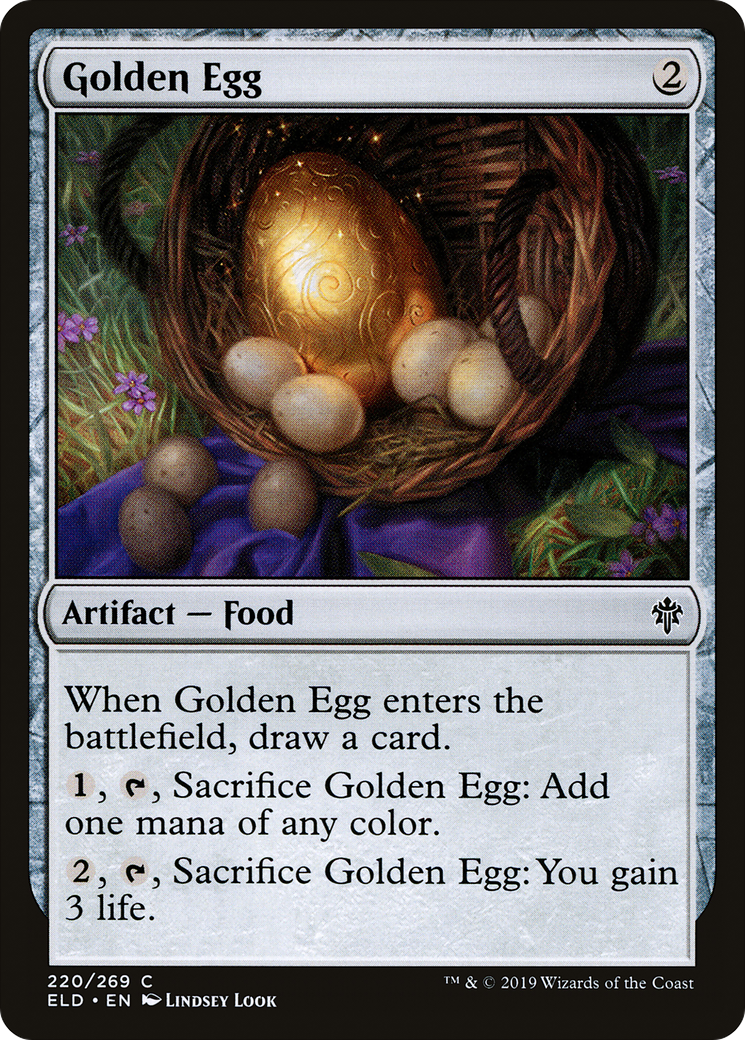 Golden Egg (ELD-220) - Throne of Eldraine Foil