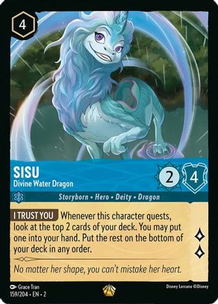 Sisu - Dragon d'Eau Divin (159/204) - L'Ascension du Froid Né du Déluge 