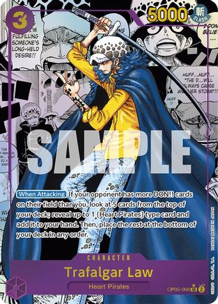 Trafalgar Law (069) (Art alternatif) (Manga) (OP05-069) - L'Éveil de la Nouvelle Ère 