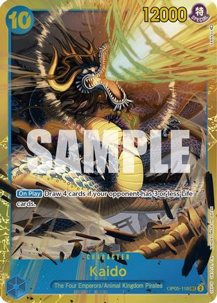 Kaido (118) (OP05-118) - L'Éveil de la Nouvelle Ère 
