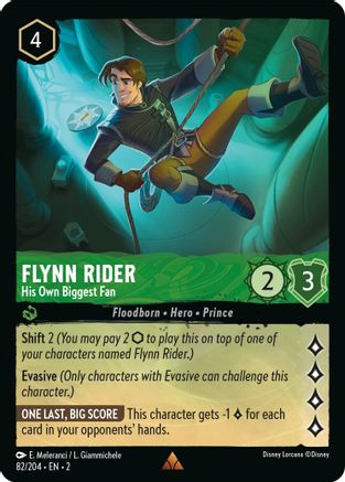 Flynn Rider - Son plus grand fan (82/204) - Rise of the Floodborn 