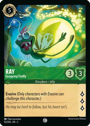 Ray - Easygoing Firefly (92/204) - L'Ascension des Floodborn Cold Foil 