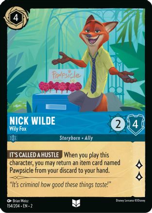 Nick Wilde - Wily Fox (154/204) - L'Ascension du Froid Né du Déluge 