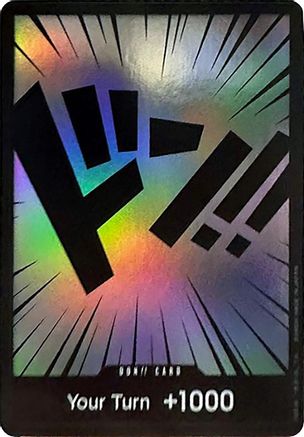 Carte DON!! - Ultra Deck : Les Trois Capitaines (version foil) 