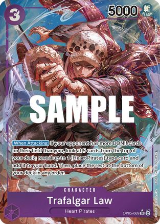 Trafalgar Law (Art alternatif) (069) (OP05-069) - Le Réveil de la Nouvelle Ère 