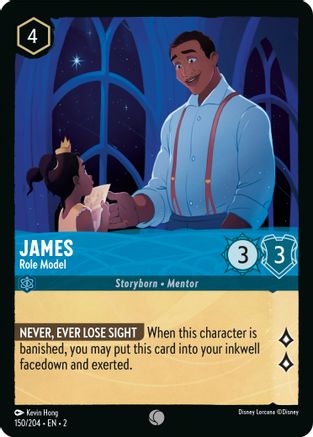 James - Modèle (150/204) - L'Ascension des Floodborn Cold Foil 