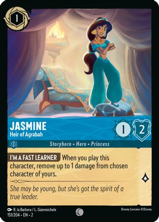 Jasmine - Héritière d'Agrabah (151/204) - L'Ascension des Fils du Déluge 