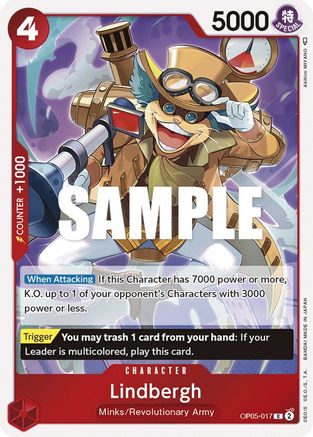 Lindbergh (OP05-017) - Le Réveil de la Nouvelle Ère 