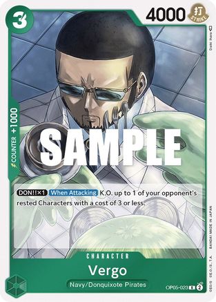 Vergo (OP05-023) - L'Éveil de la Nouvelle Ère 
