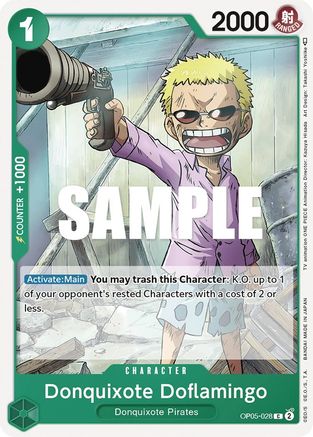 Don Quichotte Doflamingo (028) (OP05-028) - L'Éveil de la Nouvelle Ère 