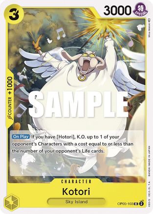 Kotori (OP05-103) - L'Éveil de la Nouvelle Ère 