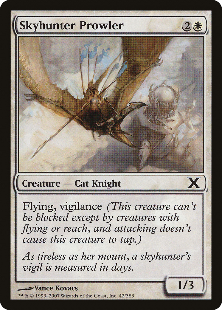 Skyhunter Prowler (10E-042) - Dixième édition