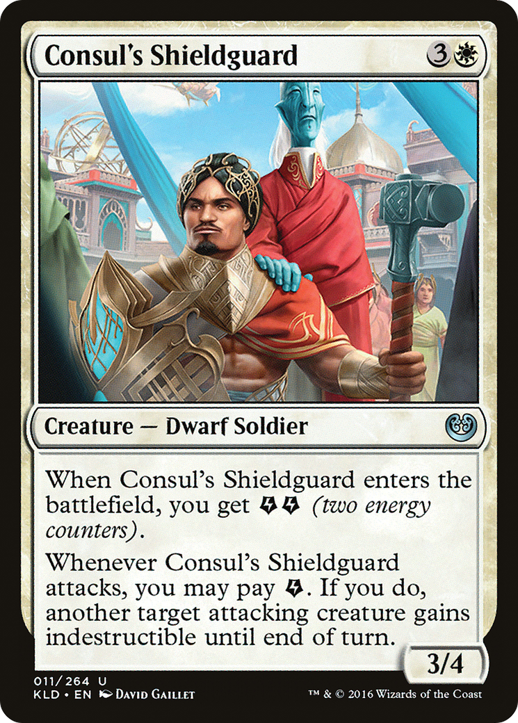 Garde-bouclier du consul (KLD-011) - Kaladesh 