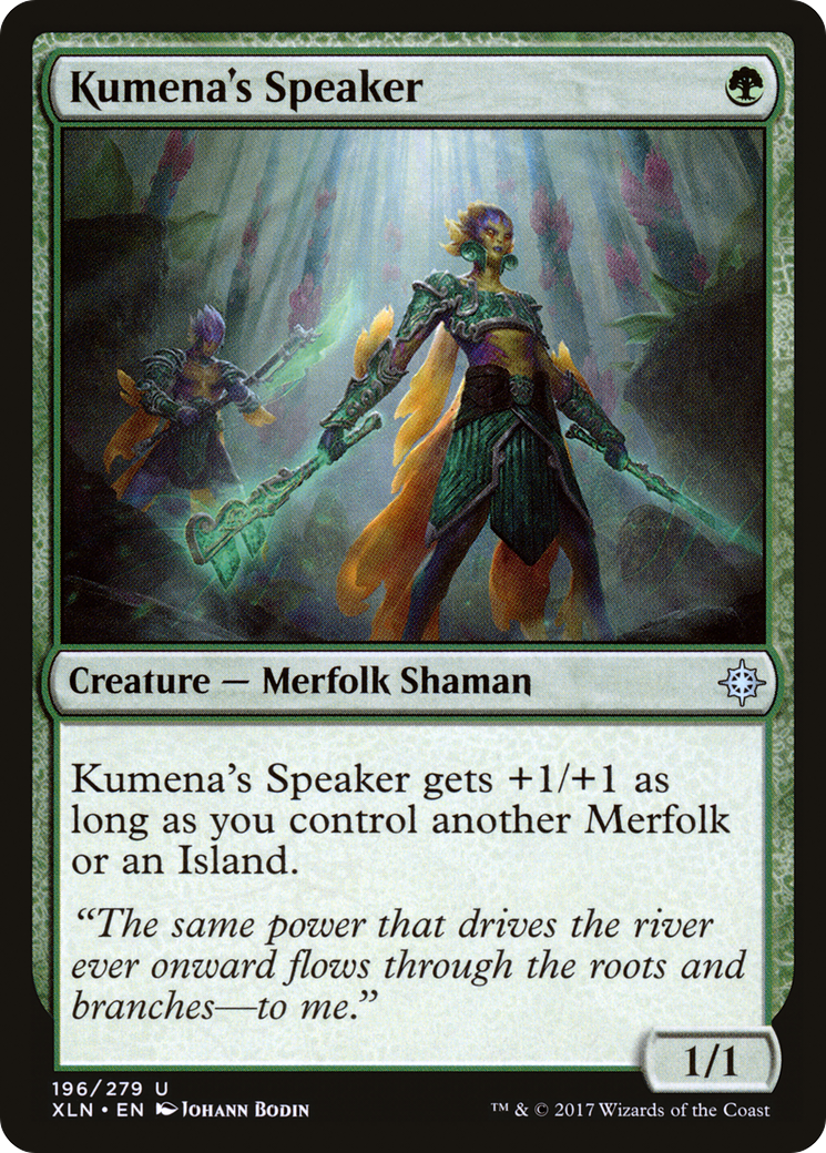 Kumena's Speaker (XLN-196) - Ixalan Foil