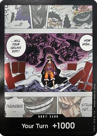 Carte DON!! (Manga) (Double Pack Volume 2) - L'Éveil de la Nouvelle Ère (feuille)