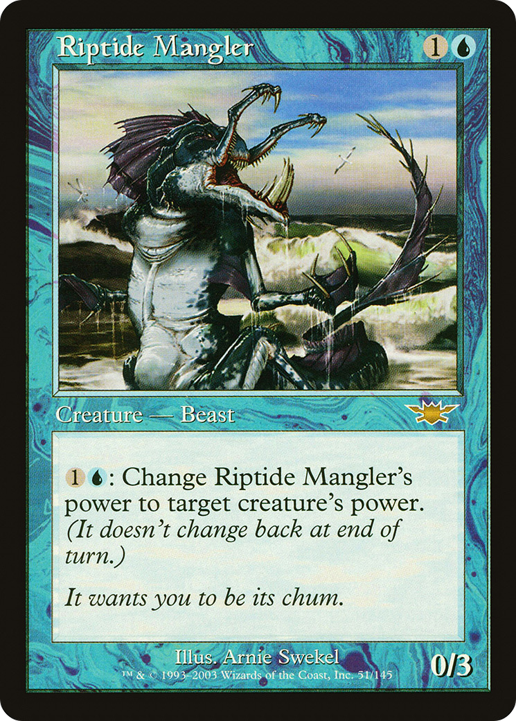 Riptide Mangler (LGN-051) - Feuille de légions 