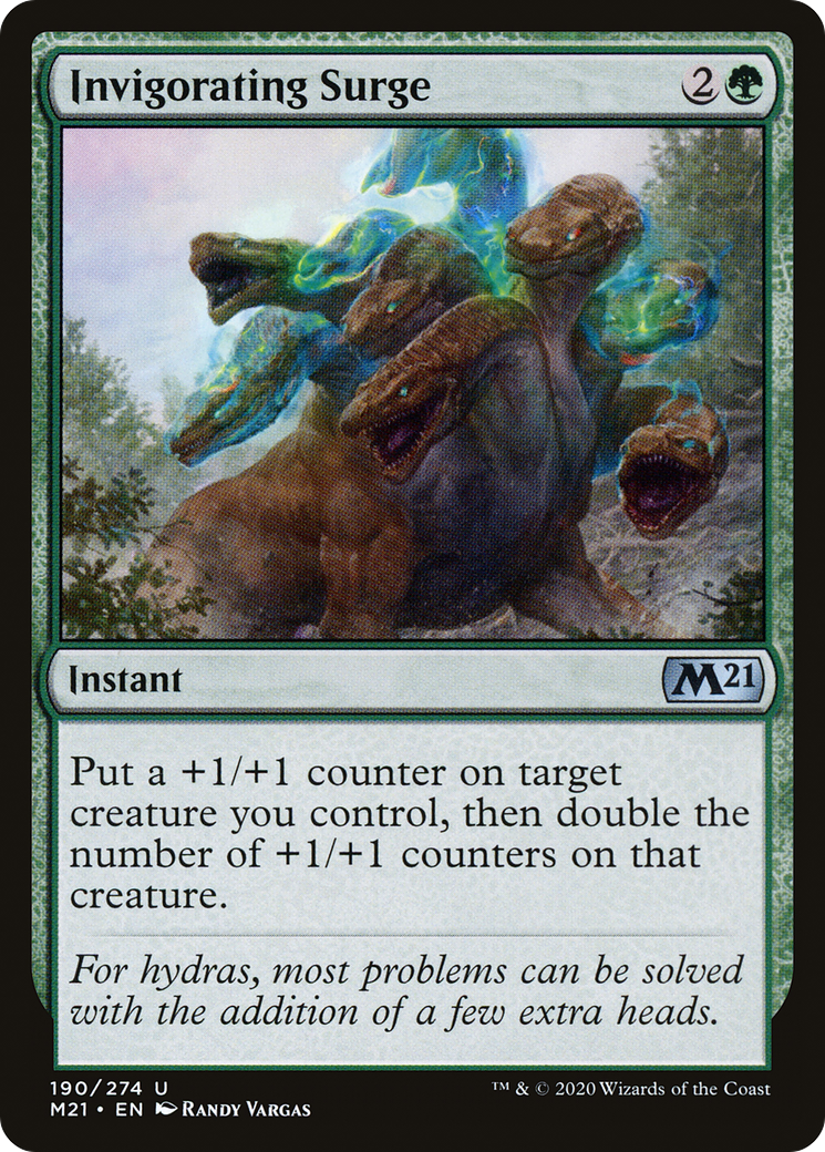 Invigorating Surge (M21-190) - Core Set 2021 Foil